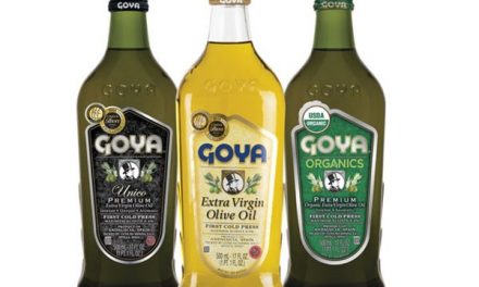 Los aceites de Goya de extra virgen y orgánicos, se colocan en primer plano