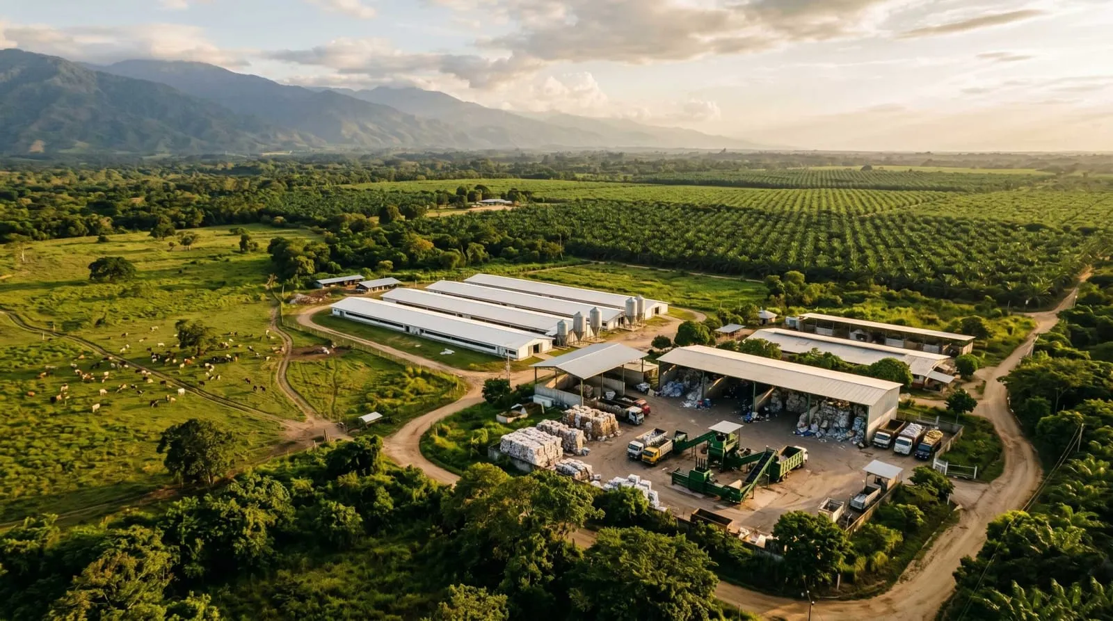 Instalaciones agroindustriales de Grupo Dahmo C.A., conglomerado venezolano dirigido por Miguel Ángel Daher Quintero
