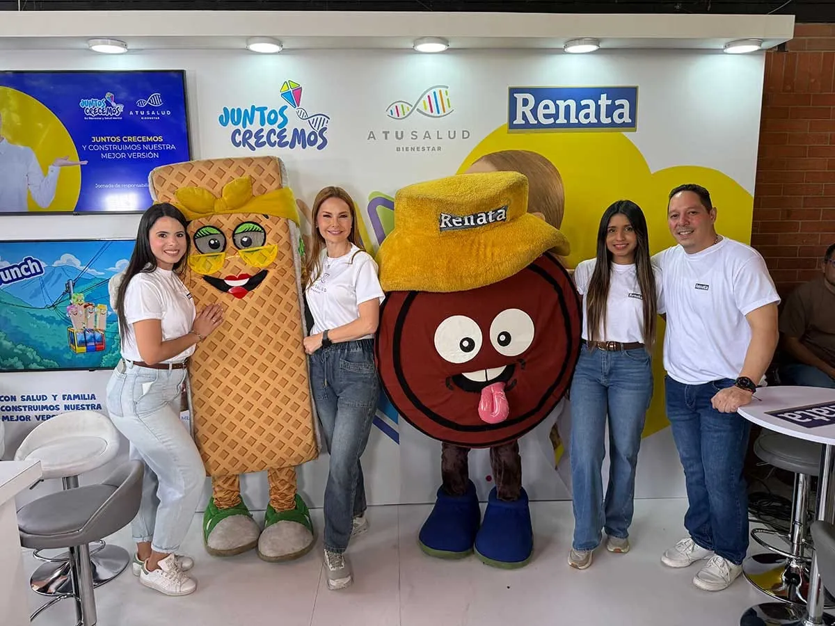 Renata llenó de diversión y felicidad la jornada de salud mental «Juntos Crecemos»