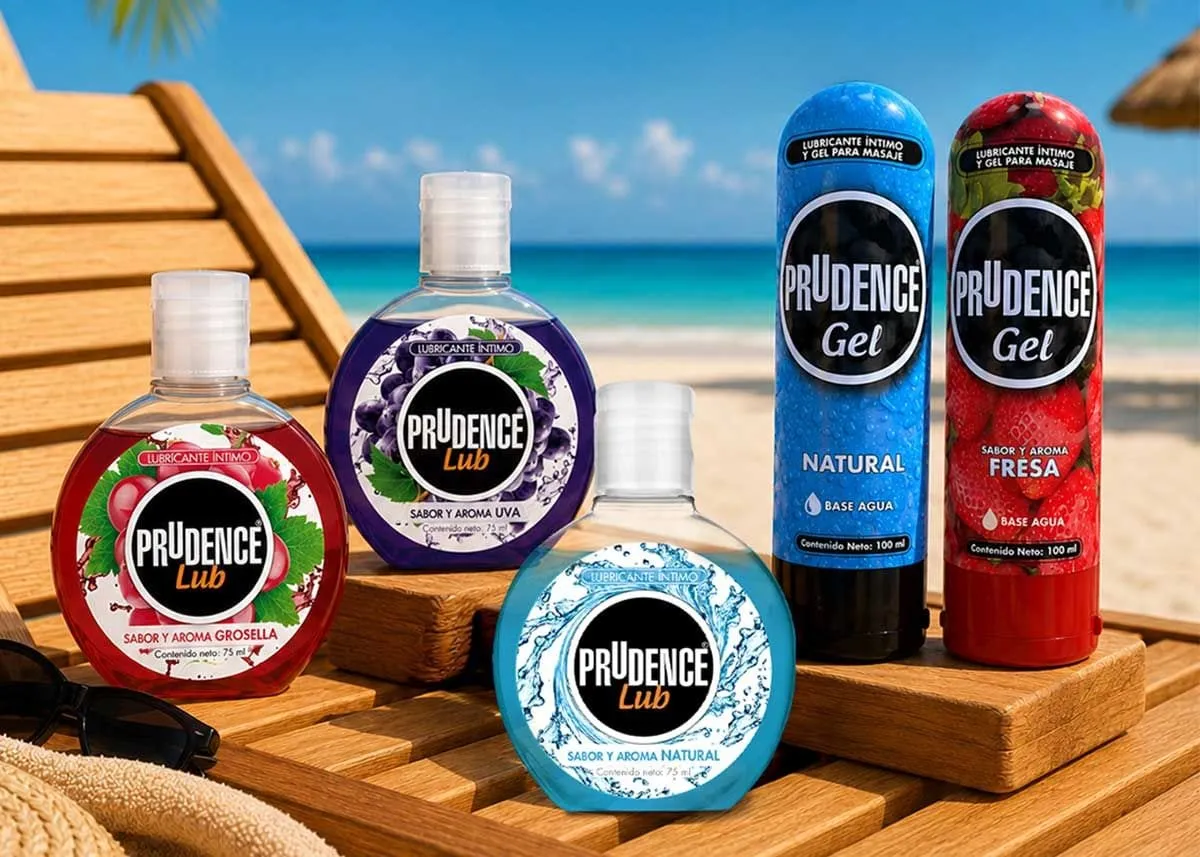 Línea de geles y lubricantes íntimos Prudence a base de agua, disponible en farmacias de Venezuela