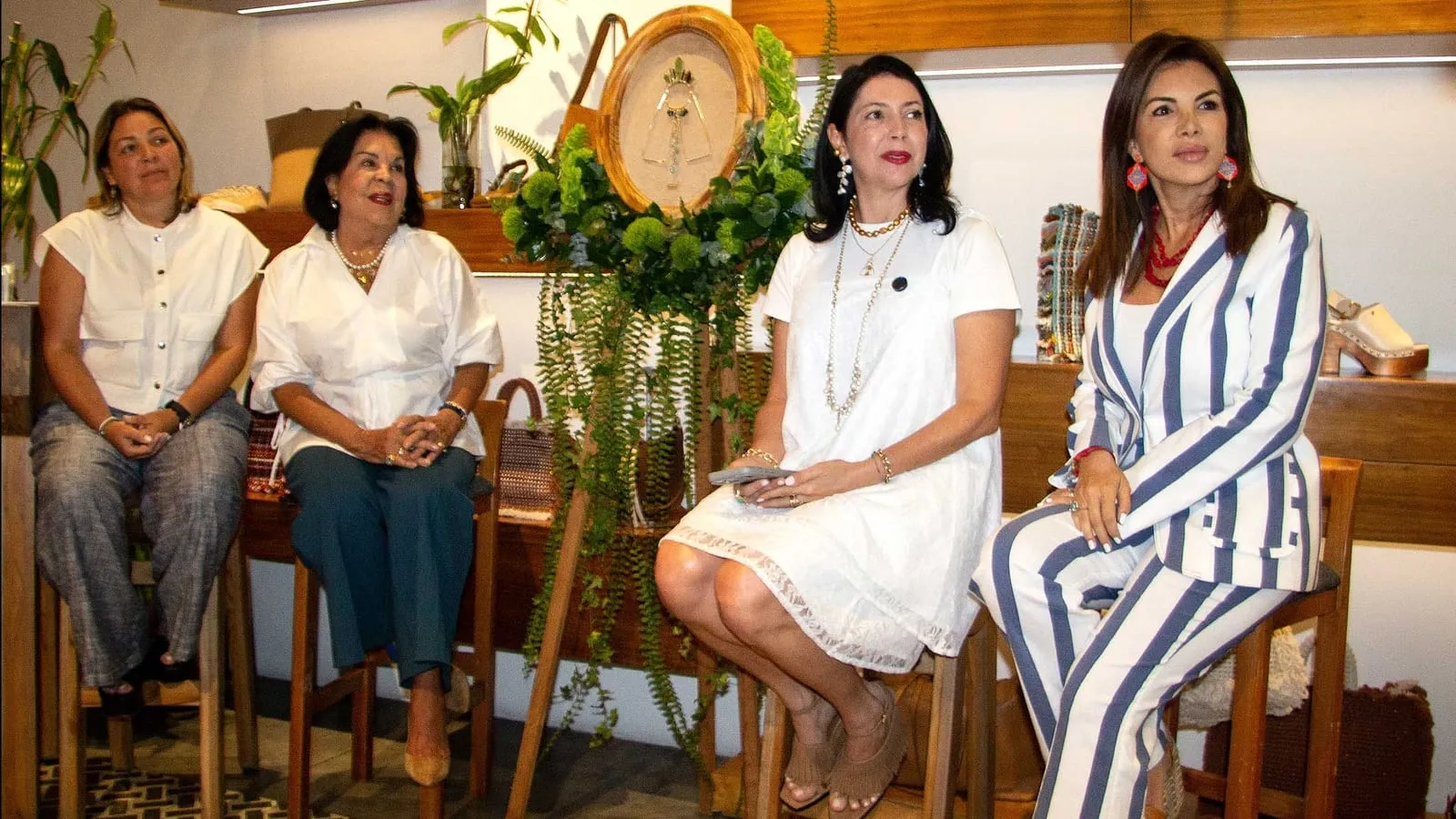 Ana Sofía Tarbay, cofundadora de TARBAY, durante la rueda de prensa de la Peregrinación de la Virgen del Valle 2026 en la Isla de Margarita