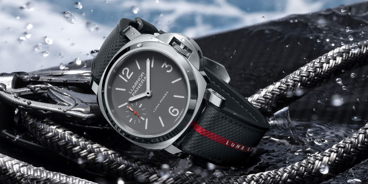 Panerai lanza los nuevos relojes Luminor Luna Rossa inspirados en la 38ª America’s Cup