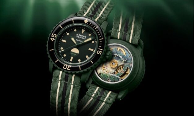 Swatch y Blancpain lanzan el nuevo reloj Green Abyss: homenaje al icónico Fifty Fathoms